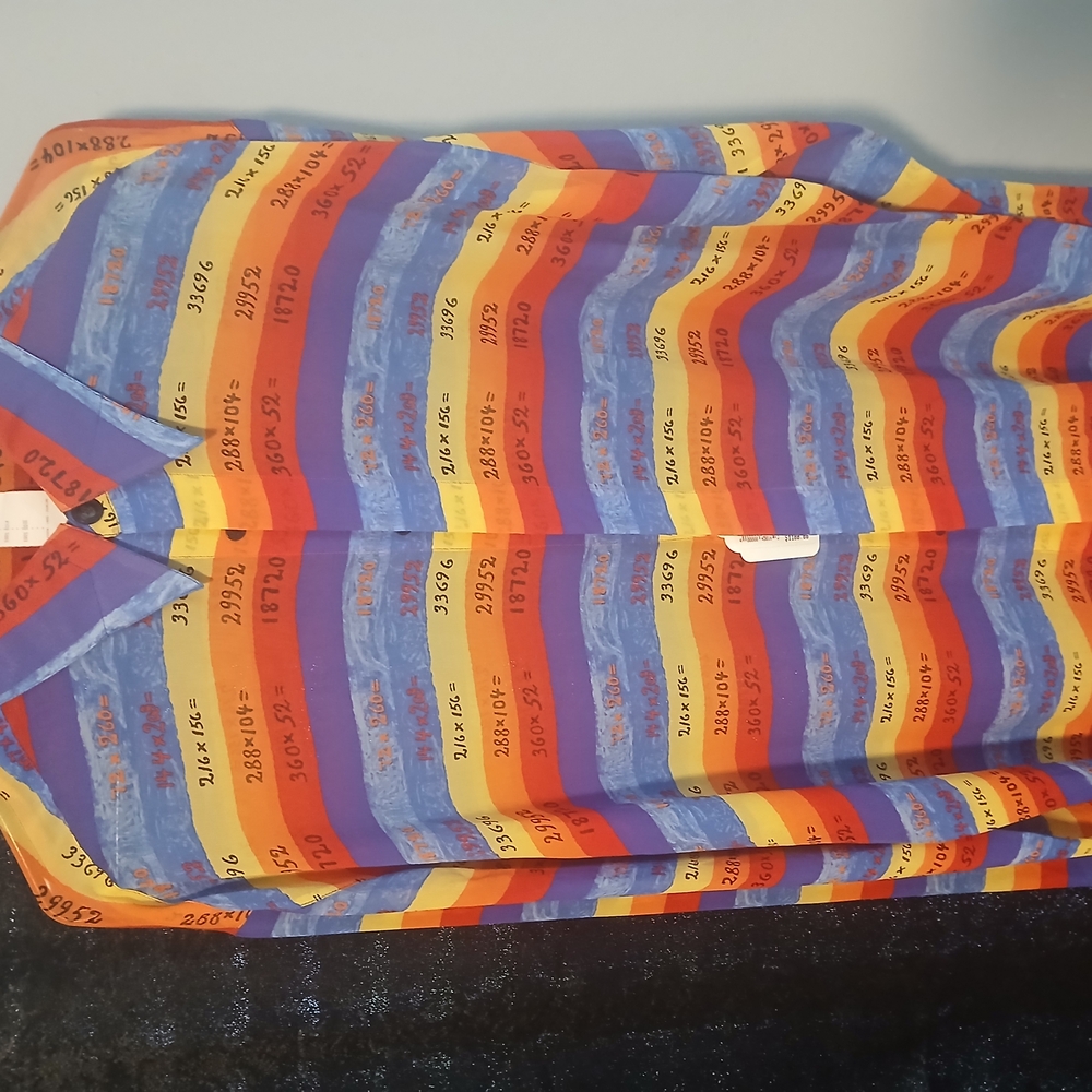Multicolor Striped Men's Shirt
